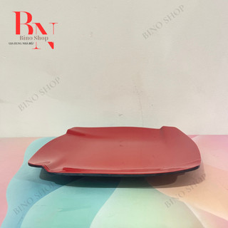 Dĩa Nhựa Melamine Vuông Hai Lớp Đỏ Đen Fataco