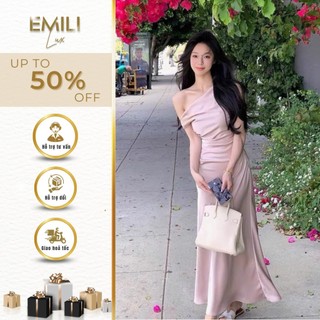 Đầm body trễ vai dáng dài Emili đầm body dáng dài đi tiệc kiểu nữ phong cách