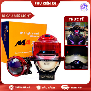 Đèn Bi Cầu Led Ma Racing M10 LIGHT 2023 V4s 65w Có Trợ Pha Vàng Phá Sương BH 12T