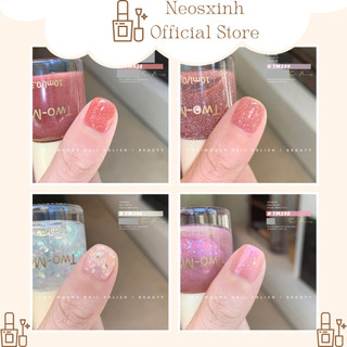 Sơn móng tay two-moons kim tuyến nhũ 10ml - neosxinh nails