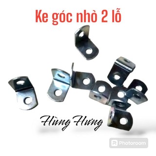 Bịch 50 Ke góc nhỏ 2 lỗ 1p2 loại dày chắc chắn