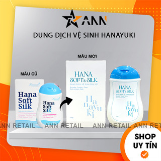 [Chính hãng] Dung dịch vệ sinh phụ nữ Hana Soft Silk chính hãng Hanayuki - ddvs Hana