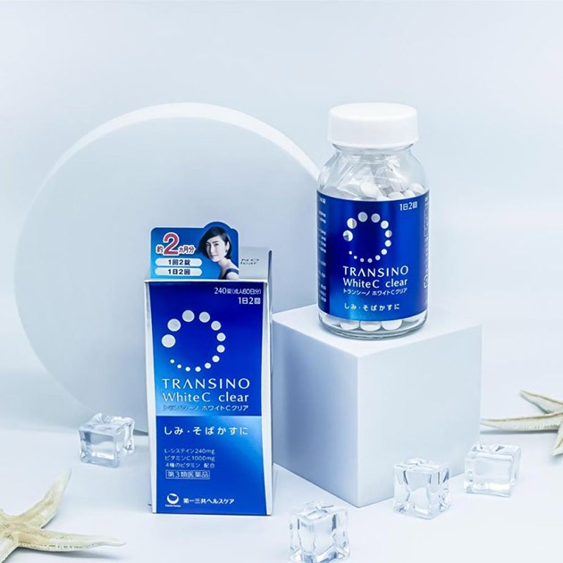 Viên Uống Trắng Da Transino White C [DATE 2027] Nhật Bản 120 viên