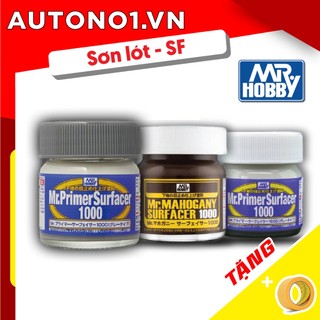 Lacquer sơn lót mô hình màu xám primer – sơn lót nâu hạt 1000 sf287 - sf290 - sf286 mr.hobby- mr.surface