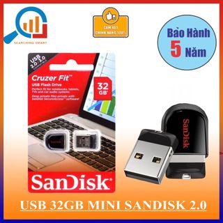USB Sandisk Cruzer Fit 32GB & 16GB - HÀNG NHẬP KHẨU- Bảo hành 5 năm !!!