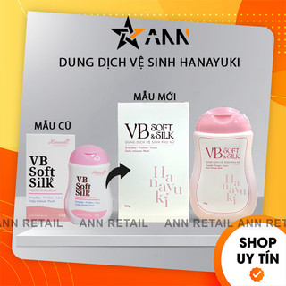 [Chính hãng] Dung dịch vệ sinh Hanayuki màu hồng VB Soft Silk - ddvs Hana phiên bản mới