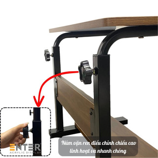 Bàn di động Enter BG105 60x40cm, Bàn nâng hạ đa năng, Bàn gỗ đa chức năng