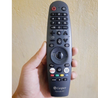  Remote điều khiển TV Casper W1 smart internet có giọng nói kèm chuột bay - Hàng chính hãng mới 100% -Bh 3 tháng 
