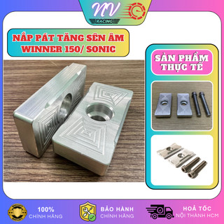 Nắp pát tăng sên âm Winner, Sonic hợp kim nhôm dày 12li CNC cao cấp gia công chi tiết gắn như zin
