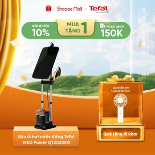 Bàn ủi hơi nước đứng tefal ixeo power qt2020e0 - thân thiện với mọi loại vải - bh 24 tháng