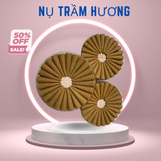 [Hộp 72 nụ] Nụ Trầm Hương Thiên Ân Cao Cấp, Dùng Tẩy Uế, Xông Nhà, Xua Đuổi Côn Trùng Không Hóa Chất