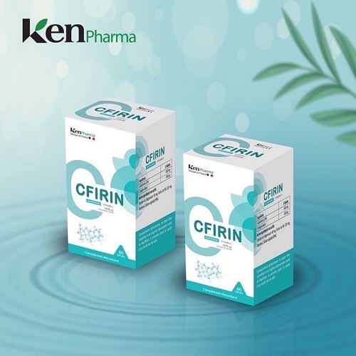 Viên uống trắng da CFIRIN Pháp - Bổ sung Glutathione, vitamin C , hạn chế quá trình oxi hóa,  giảm t