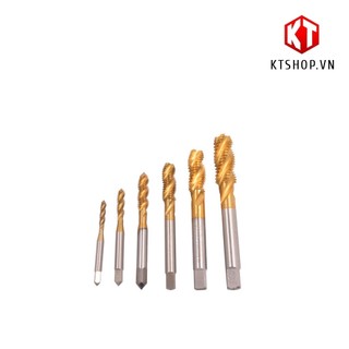 Mũi taro, mũi khoan ren phủ titan m3 m4 m5 m6 m8