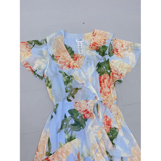 Đầm voan hoa vnxk