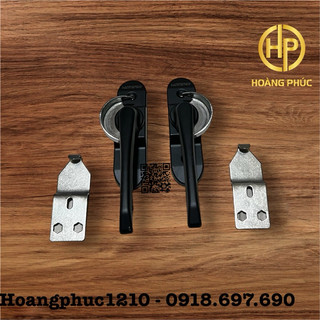 Khoá sò tay gạt  cửa lùa 3001 màu đen
