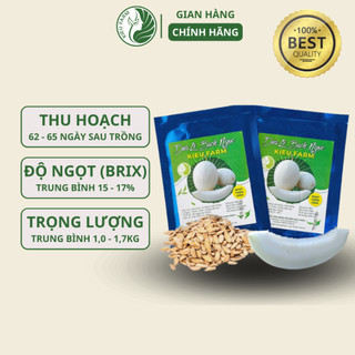 Hạt giống dưa lê Bạch ngọc_KIEU FARM