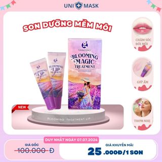Son dưỡng môi không màu Blooming Lip Treatment son dưỡng Thái lan dưỡng ẩm căng mọng lâu trôi bền màu Global Glory