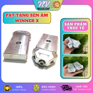 Pát tăng sên âm Winner X hợp kim nhôm CNC không gỉ có rãnh thoát nước cao cấp lắp đặt như zin