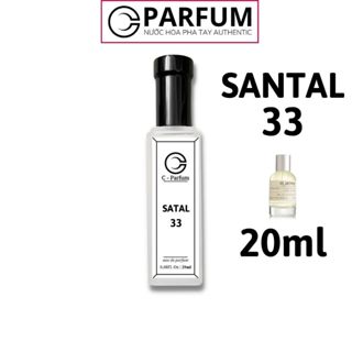 Nước Hoa Santal 33 (LLB33) 20ml | C-Parfum Chính Hãng | Thơm Lâu | Hương Gỗ Trầm Ấm – Sang Trọng
