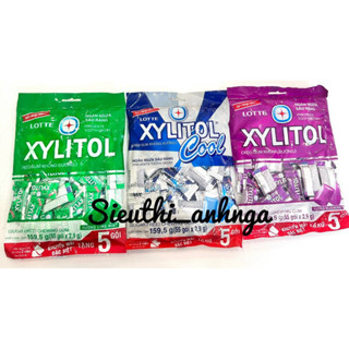 Kẹo Cao Su Xylitol gói 159,9g/319g (55 gói x 2,9g)