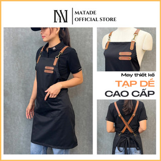 Tạp dề cao cấp (ảnh thật) chống nước, chống bụi - Tạp dề pha chế, tạp dề nail, dành cho nhà hàng, quán cafe, tiệm nail