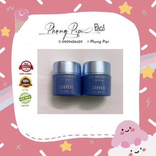Kem mắt ohui minisize 5ml - hạn chế lão hoá nếp nhăn cho vùng da mắt