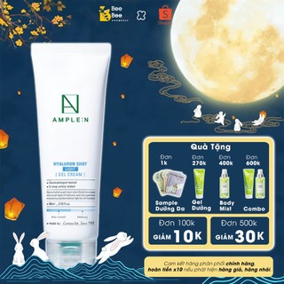 Gel dưỡng ẩm hyaluron shot light gel cream 80ml - ample:n