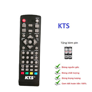Điều khiển đầu thu kỹ thuật số KTS,Remote đầu kỹ thuật số KTS tốt 100%