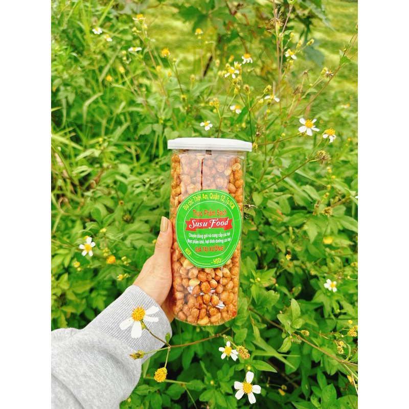 Đậu  phộng rang tỏi ớt 500gr