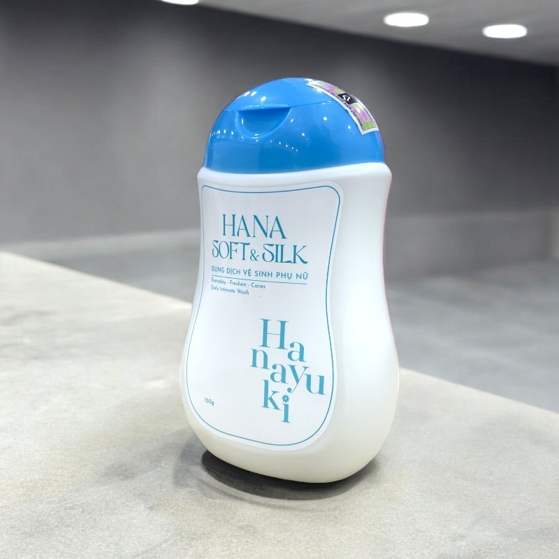 (Hàng thật) Dung dịch vệ sinh Hana Soft Silk - Dung dịch vệ sinh phụ nữ Hanayuki chính hãng