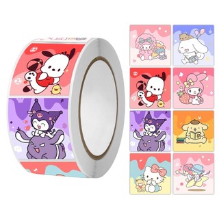 Cuộn Băng/ Sticker 500 Nhãn Dán Khen Thưởng, Cảm Ơn, Chúc mừng sinh nhât... Tiện Lợi 🍀 Clovershop68 🍀