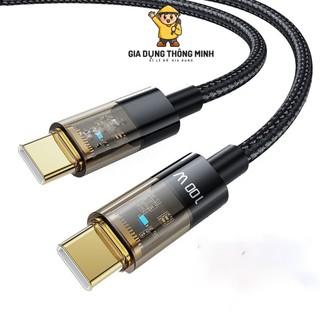 Dây cáp sạc nhanh 3 trong 1 elough 100w micro usb type c