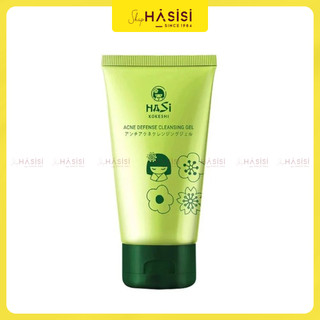 Gel Rửa Mặt Dành Cho Da Mụn HASI KOKESHI PUREDOLL ACNE DEFENSE CLEASING GEL 100ml