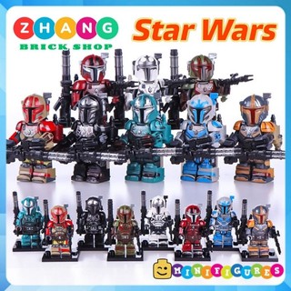 Đồ chơi Xếp hình Star Wars Binh đoàn lính Heavy Infantry Mandalorian chiến tranh giữa các vì sao Minifigures WM6094