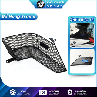 Rổ hông xe Exciter 150 từ thép phủ nhựa bền đẹp, rổ hông ex150 đựng đồ tiện dụng tính thẩm mỹ cao
