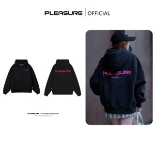    GIÁ TRẢI NGHIỆM   Áo hoodie PLEASURE Signature Boxy Form Châu Âu Dáng Rộng Unisex Nam Nữ Local Brand PL06 