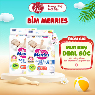 Bỉm Merries Nội Địa Nhật Bỉm ❤️ Dán/ Quần merries Nội Địa thêm miếng S88/M68/L58/L50/XL44/XXL28