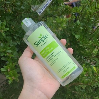 Nước hoa hồng simple dịu nhẹ cấp ẩm 200ml