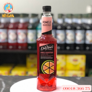 SYRUP DAVINCI BƯỞI HỒNG – POMELO GRAPEFRUIT DAVINCI GOURMET SYRUP