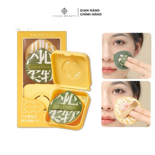 Bộ 2 Bông Mút XL Trang Điểm  Chính Hãng Siêu Mềm Dễ Tán Kem Nền Kèm Hộp Đựng Mút Cao Cấp