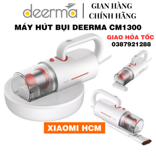 Máy hút bụi giường nệm sofa cầm tay có dây deerma cm1300 chính hãng fullbox