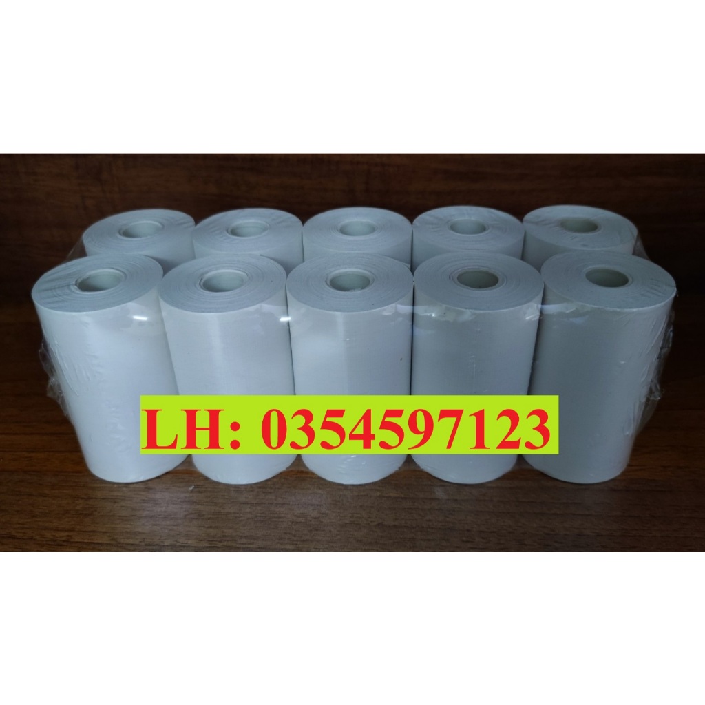 [Combo 5 cuộn] GIẤY IN NHIỆT MÁY ĐIỆN TIM 3 CẦN CONTEC ECG 300G | GIẤY ĐIÊN TIM CHO MÁY 3 CẦN CONTEC