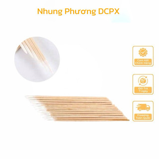 Bịch Tăm Tre Gỗ Đầu Nhọn Dùng Trong Phun Xăm