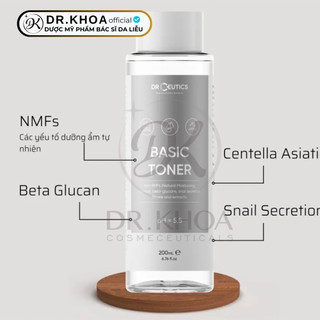 Dung Dịch Cân Bằng Da DrCeutics BHA 2% Basic, Standrad, Basic Toner 100ml/200ml Dr Khoa