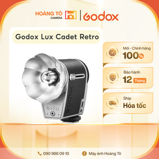 Đèn flash godox lux cadet retro - mới chính hãng