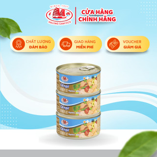 Combo 3 cá ngừ cắt khúc ngâm dâu halong canfoco 115g/175g/1 lon