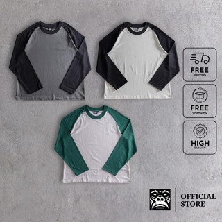 Áo Thun Tay Dài Raglan Gori - Form Rộng - 3 Màu Chất Liệu Cao Cấp