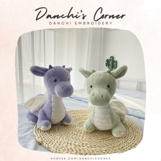 Gấu bông thỏ bông RỒNG JELLY CAT THÊU TÊN THEO YÊU CẦU CHO BÉ