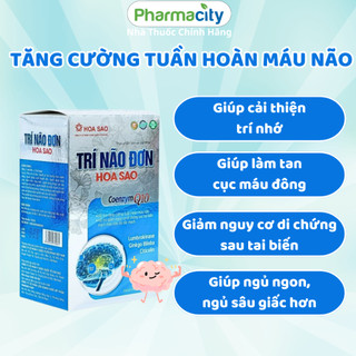 Thuốc Bổ Não Trí Não Đơn Hoa Sao Cải Thiện Trí Nhớ Tăng Tuần Hoàn Máu Não Japa Kids Chính Hãng