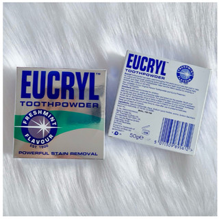 Bột tẩy trắng răng Eucryl Toothpowder 50 gam